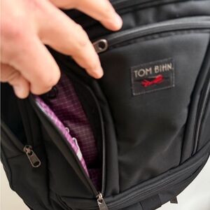 Tom Bihn Black Backpack for Men